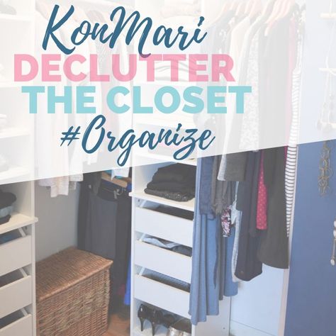 Konmari Organizing, Konmari Folding, Decluttering And Organizing, Grey Wardrobe, Baby Nursery Design, Declutter And Organize, Modular Wardrobes, Mindset Shift, How To Declutter