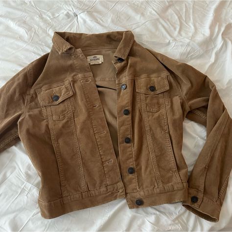 Never Worn Western Jacket Women, Corduroy Jacket Outfit, Brown Jean Jacket, Brown Corduroy Jacket, Wardrobe Wishlist, Western Jacket, 2024 Christmas, Brown Jacket, Fall Jackets