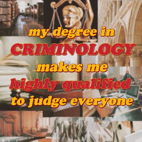 Criminology Degree, Criminology Aesthetic, Degree Aesthetic, Criminology Student, Justice Wallpaper, Future Manifestation, Law Notes, Law School Life, 5 Year Plan