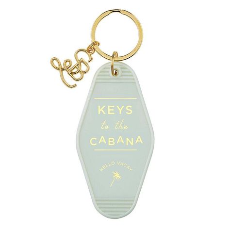 Keys To The Cabana Motel Keychain Hotel Keys, Kawaii Keychains, Motel Key, Vintage Motel, Keychain Ideas, Key Tags, Car Ideas, Key To My Heart, Car Keychain