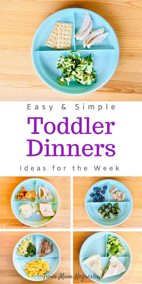 Easy Dinner For Toddler Dinners For Toddlers, Meals For Toddlers, Toddler Dinners, Easy Toddler Meals, Toddler Dinner, Plats Healthy, Toddler Breakfast, Toddler Lunches, Healthy Toddler Meals