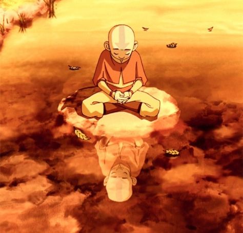 Aang Avatar The Last Airbender Meditation, Avatar Aang Meditation, Avatar The Last Airbender Widget, Avatar The Last Airbender Ang, Aang Meditating, Aang Avatar, Yip Yip, Avatar Picture, Korra Avatar