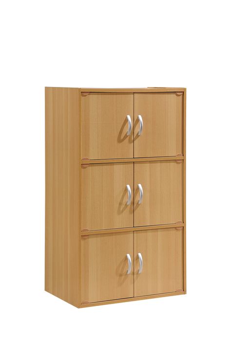 Hodedah 6-Door Cabinet, Multiple Colors - Walmart.com - Walmart.com