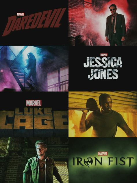 The Defenders. Daredevil/Matt Murdock, Jessica Jones, Luke Cage, and Iron Fist/Danny Rand unite to defend New York. Marvel. Netflix. Defenders Marvel Wallpaper, Luke Cage Wallpaper, The Defenders Marvel, Marvel Defenders, Danny Rand, Daredevil Matt Murdock, Defenders Marvel, The Defenders, Marvel Netflix