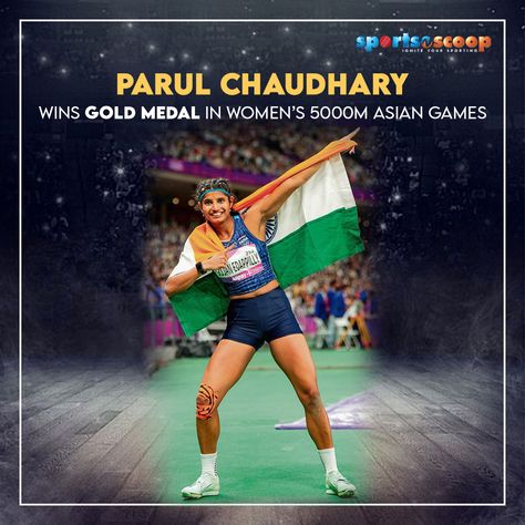 Parul Chaudhary became India's first gold medallist on Day 10 of the 2023 Asian Games, finishing first in women's 5000m. For the 28-year-old athlete from Meerut, this is the second Asian Games medal, after she had won a silver medal in women's 3000m steeplechase.. 3000m, 5000m, Asian Games, 28 Years Old, Gold Medal, Sports News, Two By Two, Sports, Silver