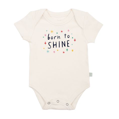 Baby graphic bodysuit | born to shine finn + emma Baby Onsies Ideas, Onesies For Babies, Onesie Designs, Onesie Ideas, Born To Shine, Baby Onsie, Cricut Baby, Halloween Hats