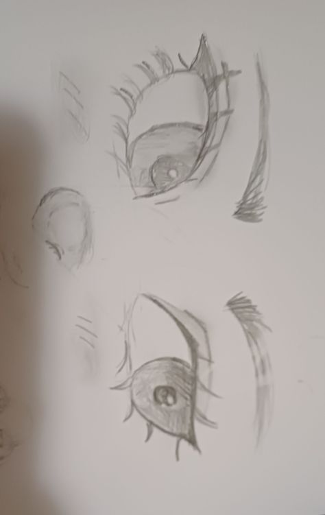 Anime Eye Sketch, Eye Drawing Ideas, Easy Eye Drawing, Minimalist Tattoo Ideas, Cute Eyes Drawing, Cool Pencil Drawings, Art Tools Drawing, Easy Doodles Drawings, Easy Drawings Sketches