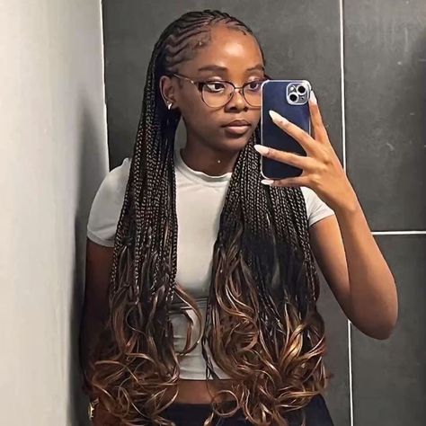 Braids For Black Women Cornrows, Fulani Boho Braids, Summer Braids For Black Women, Boho Cornrows, Mexico Braids, Trending Cornrows, Funali Braids, Flip Over Fulani Braids, Boho Fulani Braids