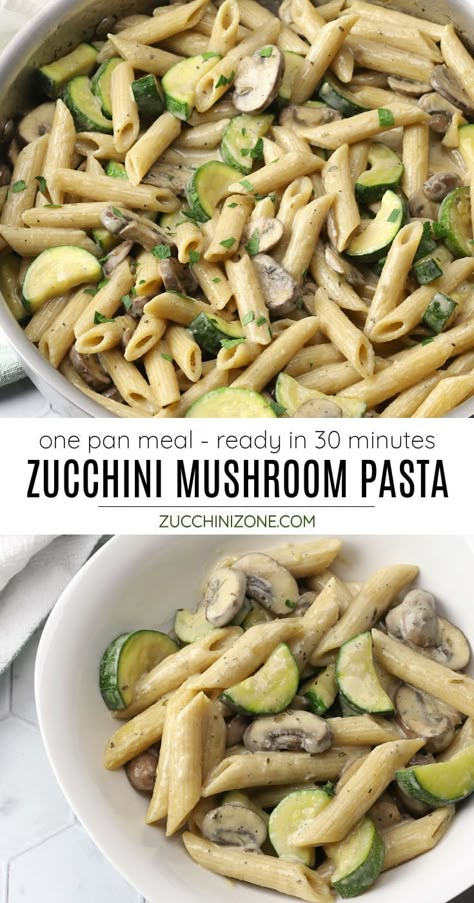 Zucchini Mushroom Recipes, Zucchini And Mushroom Recipes, Zucchini Mushroom Pasta Recipes, Mushroom Zucchini Pasta, Zucchini Mushroom Pasta, Pasta With Zucchini And Mushrooms, Tofu Mushroom Recipe, Mushroom Zucchini Recipe, Chicken Zucchini Pasta