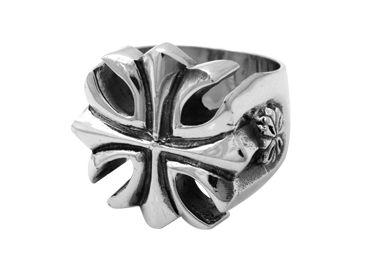 KING BABY STUDIO - OFFICIAL SITE Rings Men, Gothic Cross, Gothic Crosses, King Baby, Sterling Silver Mens Rings, Chunky Rings, Cross Ring, Sterling Silver Mens, Silver Man