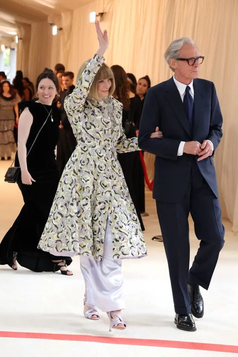 Anna Wintour, Bill Nighy confirm romance on Met Gala red carpet Anna Wintour Style, Bill Nighy, Gala Themes, Lawyer Fashion, Met Gala Red Carpet, German Fashion, The Met Gala, Love Actually, Anna Wintour