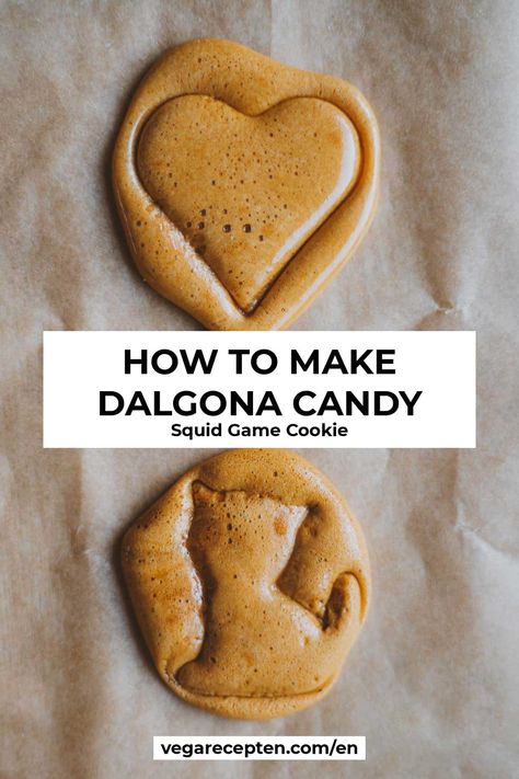 Would you survive the Squid Game cookie challenge? Or are you intrigued by the Korean honeycomb toffee that everyone suddenly wants to make? We have the perfect Korean dalgona candy recipe for you! Squid Game Cookie, Honeycomb Toffee, Honeycomb Recipe, Honeycomb Candy, Baked Pancakes, Korean Desserts, Candy Recipe, How To Make Pancakes, Squid Game