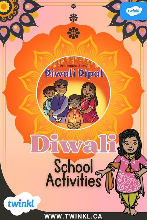 Twinkl’s Diwali school activities displayed on a colourful background with original Twinkl illustrations. Diwali Rangoli Ideas, Diwali Art, Diwali Activities, Rangoli Ideas, Diwali Rangoli, Festival Of Lights, Cultural Diversity, Festival Lights, The Festival