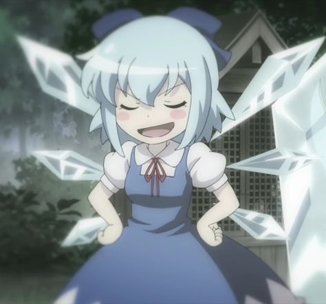 ❄️ Reimu Touhou Pfp, Cirno Touhou Pfp, Cirno Touhou Icon, Cirno Pfp, Touhou Cirno, Touhou Pfp, Cirno Touhou, Gang Signs, Old Anime