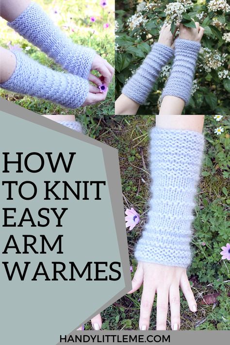 Arm Warmers Pattern, Arm Warmers Outfit, Hand Video, Chunky Knit Headband, Knit Arm Warmers, Crochet Arm Warmers, Knitted Wrist Warmer, Knitting Blanket, Hand Knit Blanket