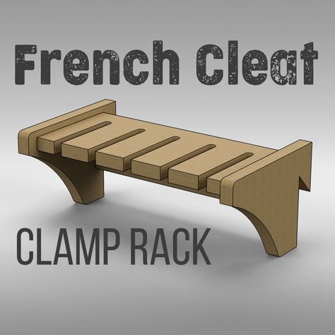 French Cleat Tool Holders, French Cleat Tool Storage, French Cleat Ideas, Clamp Rack Woodworking, French Cleat Wall, Cleat Storage, French Cleat Storage, Cleat Wall, Clamp Rack