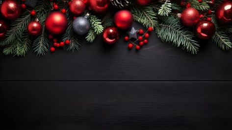 Photo beautiful christmas banner backgro... | Premium Photo #Freepik #photo Christmas Banner Wallpaper, Christmas Banner Background, Background For Christmas, Banner Wallpaper, Wood Banner, Celebration Images, Banner Image, Christmas Banner, Christmas Post