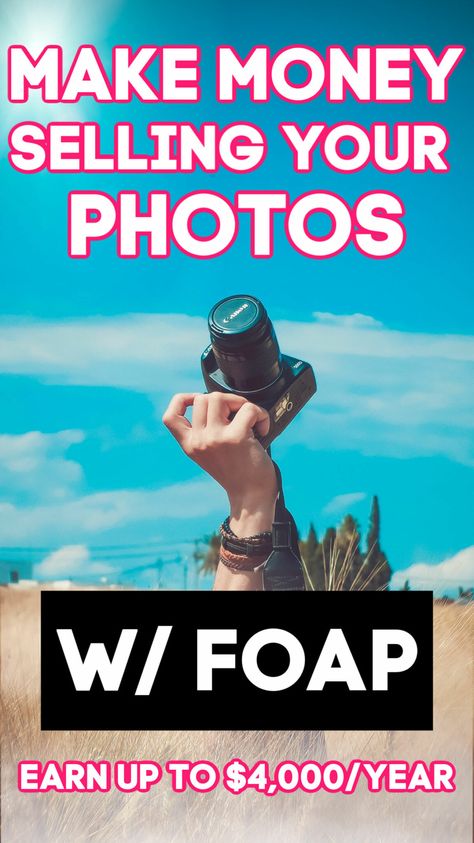 Do you take some pretty great photos? If so, you can download the FOAP app and start selling them. Top sellers earn up to $4k per year! Single Mom Income, Money Secrets, Selling Photos, Selling Photos Online, Single Moms, Advertising Company, Money Making Jobs, Single Mom, Brand Ambassador