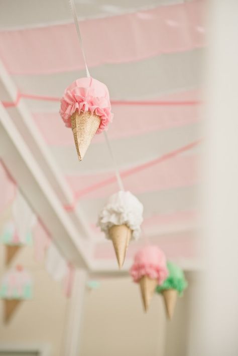 Ice Cream Themed Birthday, Ice Cream Parlor Party, Ice Cream Birthday Party Theme, Pastel Ice Cream, Ice Cream Party Theme, Ice Cream Business, Ice Cream Stand, Ice Cream Birthday Party, Ice Cream Theme