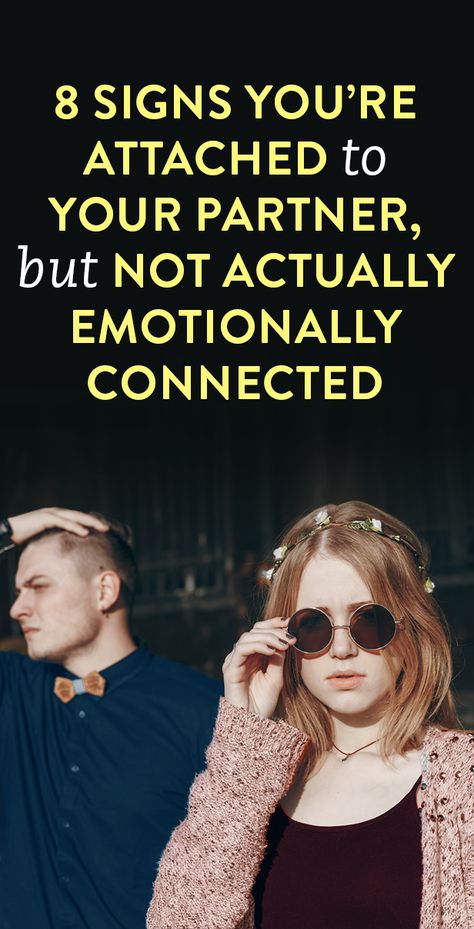 8 Signs You’re Attached To Your Partner, But Not Actually Emotionally Connected I'll Never Be Good Enough, Making Marriage Work, Body Language Signs, Sign Language Interpreter, Brain Facts, Vintage Pop Art, Love Challenge, 8th Sign, Bob Hairstyles For Fine Hair