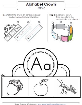 Alphabet crowns E Worksheet, Letter Q Worksheets, Letter P Worksheets, Worksheets For Toddlers, Worksheet Preschool, Tracing Worksheets Preschool, Free Printable Letters, Kids Worksheets Printables, Alphabet Crafts