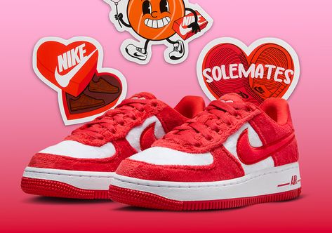 First-Look: Nike Air Force 1 "Valentine's Day 2024" | Sneaker News Air Force 1 Valentines Day, Solomon Northup, Dream Sneakers, Nike Snkrs, Air Forces, Nike Air Force Ones, Nike Air Max Plus, Horror Music, Air Max Plus