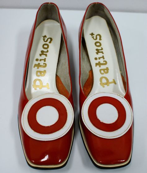 1960's mod Mod Target, 60s Shoes, 1960s Shoes, Mod Shoes, 1960 Fashion, 60s 70s Fashion, Target Shoes, Fashion 1960s, Mod Vintage