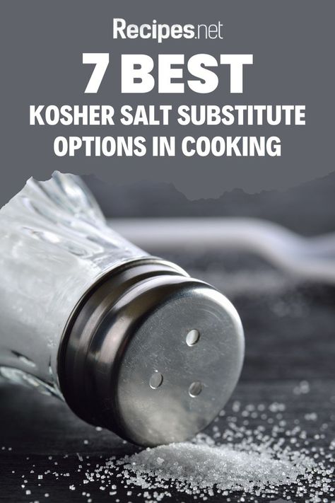 Discover the 7 Best Kosher Salt Substitute Options in Cooking to amp up your food recipes! Find the perfect alternative for your recipes, from sea salt to Himalayan pink salt. Explore Recipes.net for expert tips and recipes on using these substitutes seamlessly in your dishes. Visit our site for the full list. Pink Alcoholic Drinks, Hawaiian Poke Bowl, Salt Alternatives, Salt Substitute, Iodized Salt, Pickling Salt, Marinate Meat, Food Substitutions, Vegan Alternatives