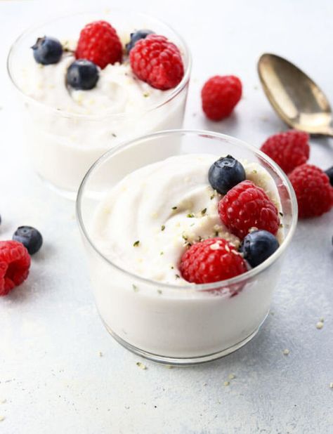 7 Vegan Greek Yogurt Recipes for Creamy, Dairy-Free Deliciousness Vegan Greek Yogurt Recipe, Vegan Greek Yogurt, Coconut Milk Yogurt, Almond Yogurt, Vegan Greek, Vegan Instant Pot Recipes, Electric Pressure Cooker Recipes, Greek Yogurt Recipes, Dairy Free Yogurt