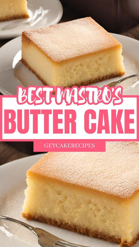 Indulge in the ultimate sweetness with the Best Mastro’s Butter Cake recipe! 🍰✨ Uncover the secrets to baking perfection and treat your taste buds to a slice of heaven. Irresistibly moist, buttery, and oh-so-decadent. Dessert dreams come true! 🌟 #ButterCake #DessertRecipes Easy Butter Cake Recipe 4 Ingredients, Mini Butter Cake Recipe, Golden Butter Cake Recipe, Homemade Butter Cake Recipe, Soft Butter Cake Recipe, Everyday Butter Cake, Cake Flour Recipe Desserts Easy, Best Butter Cake Recipe Moist, Mastros Butter Cake Recipe