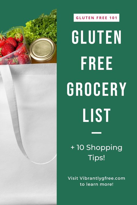 Overwhelmed by the Gluten Free Diet? Great for gluten free beginners, this gluten free grocery guide and printable gluten free list will simplify your next trip to the grocery store. Find more safe gluten free foods and options! Click through to get these insider tips to gluten free grocery shopping! | Vibrantlygfree.com #glutenfree #glutenfreediet #glutenfreefood Gluten Free Food List Printable, Gluten Free Shopping List, Facial Techniques, Gluten Free Grocery List, Gluten Free Food List, Free Grocery List, Gluten Free Info, Gluten Free Items, Gluten Free Brands