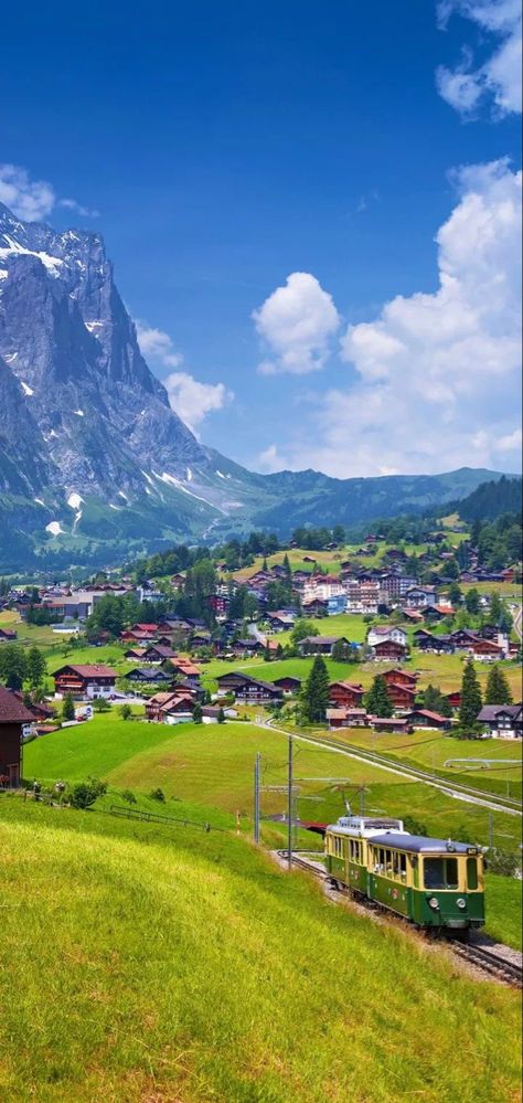 Swiss Village Alps Switzerland, Swiss Wallpaper, Swiss Photography, Southern Switzerland, Switzerland Pictures, Landscape Switzerland, Switzerland Wallpaper, Alpine Mountains, Switzerland Landscape