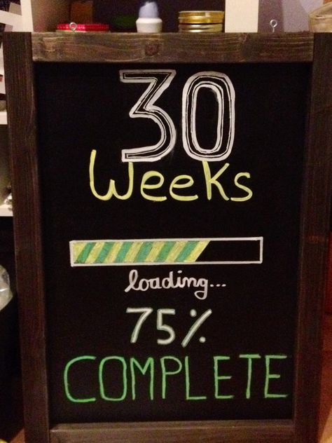 30 weeks pregnancy chalkboard 30 Weeks Pregnant Quotes, Weekly Pregnancy Chalkboard, Baby Quotes Pregnancy, Weekly Pregnancy, Pregnancy Jokes, Pregnancy Chalkboard, 30 Weeks Pregnant, Pregnancy Diary, 30 Weeks