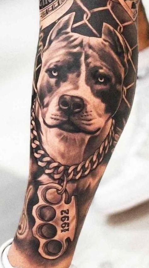 Pitbull Leg Tattoo, Dog Leg Tattoo, Pitbull Dog Tattoo, Man Tattoos, Rottweiler Tattoo, Satanic Tattoos, Turtle Tattoos, Chicano Tattoos Sleeve, Pitbull Tattoo