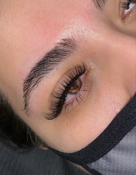 Eyelash Extensions Styles Hybrid Wispy, Natural Fluffy Lashes, Wet Look Hybrid Lashes, Short Full Volume Lash Extensions, Short Natural Lash Extensions Black Women, Wet Set Hybrid Lash Extensions, Wispy Wet Look Lash Extensions, Wet Mascara Lash Extensions Look, Eyelash Extensions Wet Set