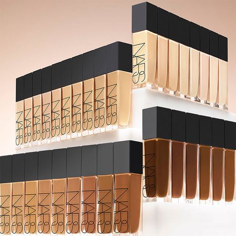 NARS Natural Radiant Longwear Foundation + New Radiant Creamy Concealer Shades Beautycounter Makeup, Radiant Creamy Concealer, Waterproof Concealer, Lightweight Foundation, Concealer Shades, Natural Foundation, Nars Makeup, Concealer Colors, Creamy Concealer