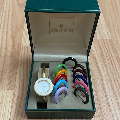 Gucci Vintage Watch Gucci Watch Vintage, Gucci Watch Women Vintage, Gucci Vintage Watch, Vintage Gucci Watch, Gucci Watch Women, Visualization Board, Gucci Watch, Gucci Vintage, Aesthetic Women