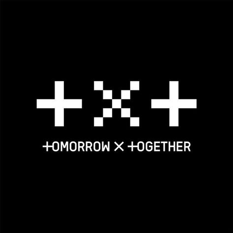 Txt Logo Black, Txt Logo Aesthetic, Txt Logo, Txt Moa, Dark Material, Photo Logo, Name Logo, Kpop Groups, Aesthetic Pictures