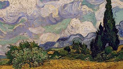 Post-Impressionism | art | Britannica.com Wheatfield With Cypresses, Wheat Field With Cypresses, Post Impressionism Art, Vincent Van Gogh Paintings, Western Paintings, Wheat Field, Van Gogh Paintings, English Art, Impressionism Painting