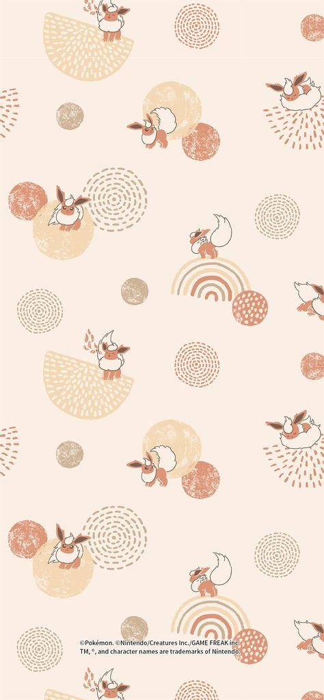 Eevee Wallpaper, Eevee Cute, Paper Projects Diy, Funky Wallpaper, Pokemon Pattern, Pokemon Backgrounds, Cool Pokemon Wallpapers, Dreamy Artwork, Drawing Wallpaper