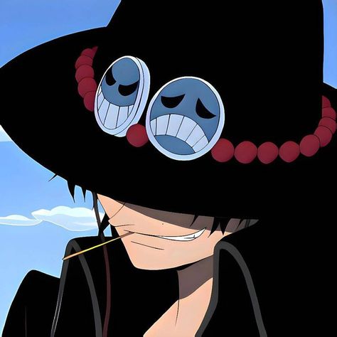 Portgas D. Ace Icon, Ace Hat, Random Pfp, Ace One Piece, One Piece Photos, Portgas D Ace, Drawing Cartoon Faces, Lucid Dreams, One Piece Wallpaper Iphone