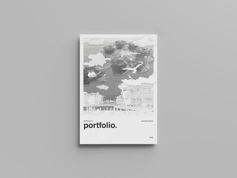 Portfolio Cover Architecture, Architecture Portfolio Cover, Architect Portfolio Design, Portfolio Cover Design, Bubble Diagram, Architecture Portfolio Layout, Architecture Portfolio Design, Portfolio Covers, Creative Architecture