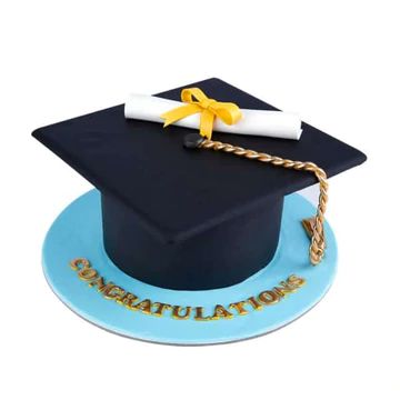 Graduation Cakes | Best Graduation Cakes 2022 | Celebrate Graduation Simple Graduation Cakes, Graduation Cap Cake, Mr Baker, Cap Cake, Senior Graduation Party, Macaron Cake, Sparkler Candles, Graduation Cake Toppers, Hat Cake