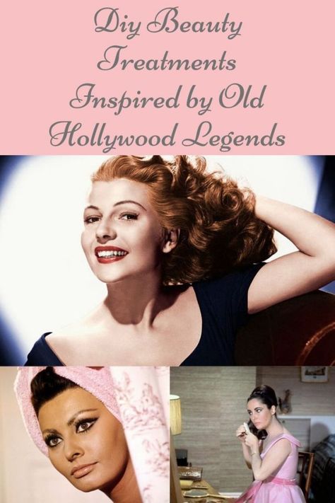 DIY Beauty Treatments Inspired by Old Hollywood Legends Old Hollywood Beauty, Old Hollywood Makeup, Old Hollywood Hair, Hollywood Beauty, Diy Beauty Treatments, Hollywood Makeup, Sofia Loren, Hollywood Hair, Mae West