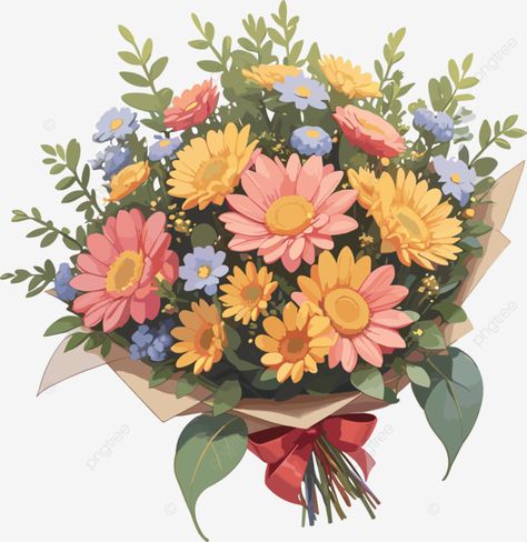 colorful flowers bouquet cartoon flowers bouquet floral png Colorful Flowers Bouquet, Bouquet Sticker, Bouquet Clipart, Clipart Flowers, Floral Png, Transparent Flowers, Cartoon Image, Boquette Flowers, Cartoon Clipart