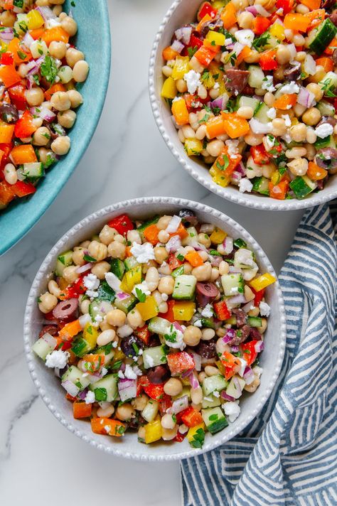 Mediterranean Dense Bean Salad Greek Dense Bean Salad, Dense Bean Salad Recipes Violet Witchel, Dense Bean Salad Recipes, Dense Bean Salad, Dense Salad, Easy Bean Salad, Postpartum Meal, Bean Salads, Veggie Bowls