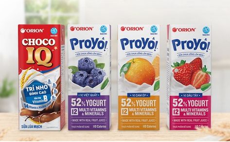 Orion has joined hands with Thailand's No.1 milk beverage company Dutch Mill to enter Vietnam's dairy market, the company said Tuesday. According to the company, its Vietnam branch signed a business agreement last December with Dutch Mill to be the exclusive seller of its products in Vietnam's market. Dutch Mill, Joined Hands, Fruit Juice, Multivitamin, A Business, No 1, Yogurt, Vietnam, Dairy