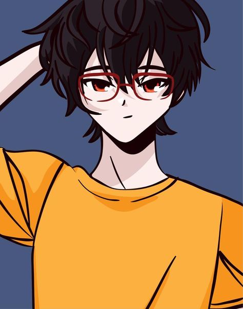 anime boy with glasses Anime Guy Sitting, Anime Glasses Boy, Boy With Glasses, Glasses Boy, Anime Glasses, Guy Sitting, Brown Hair Men, Monochrome Makeup Look, Hair Clipart