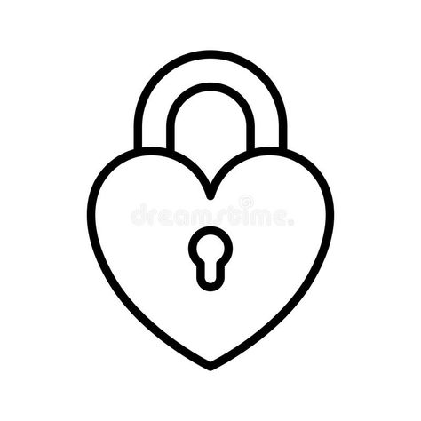 Pad Lock Tattoo, Padlock Tattoo, Heart Lock Tattoo, Happy Valentines Day Love, Lock Tattoo, Modern Flat Design, About Heart, Love Symbol, Valentines Day Love