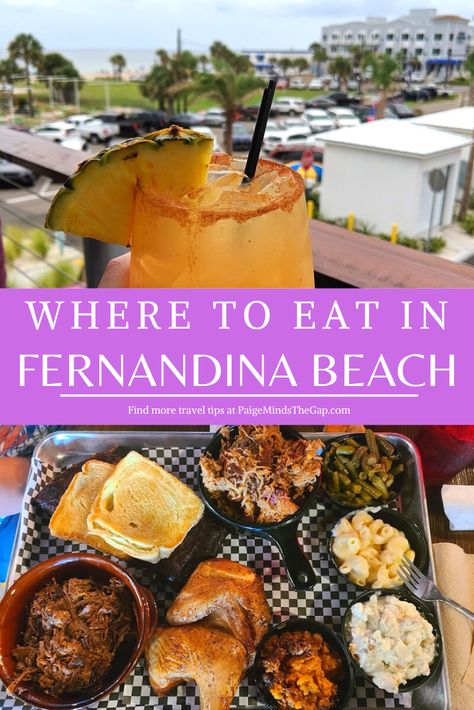 Places To Eat In Destin Florida, Best Restaurants In Fernandina Beach, Beachside Restaurant, Seaside Florida Restaurants, Panama City Beach Florida Restaurants, Where To Eat In Clearwater Beach, Entree Ideas, Fernandina Beach Florida, Vacation Checklist